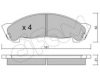 ISUZU 897172427 Brake Pad Set, disc brake